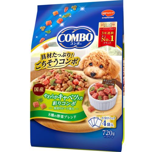日本ペットフード　コンボドッグ　やわらかキャベツ入り　720g