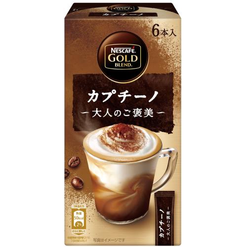 ネスレ日本　ネスカフェ　ゴールドブレンド　大人のご褒美カプチーノ　6本入×6個セット