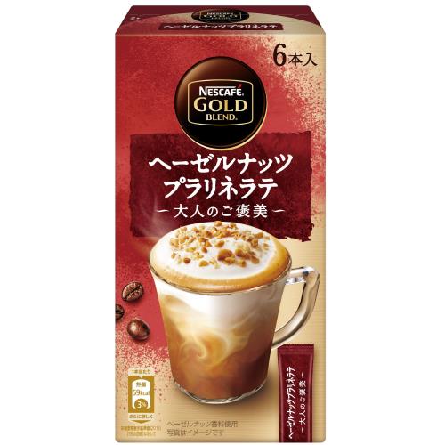 ネスレ日本　ネスカフェ　ゴールドブレンド　大人のご褒美ヘーゼルナッツ　6本入×6個セット