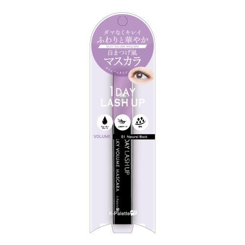 クオレ　K-パレット　1DAY　LASH　UP　シルキーボリュームマスカラa　01