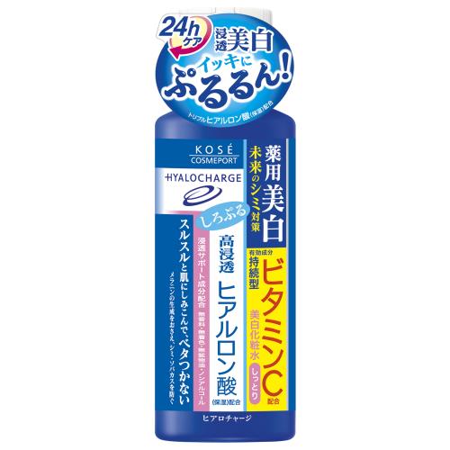 コーセーコスメポート　ヒアロチャージ　薬用　ホワイト　ローションM　しっとり　180ML　美白化粧水