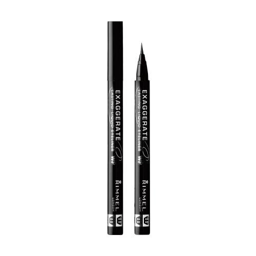 リンメル(RIMMEL)　エグザジェレート　ラスティングリキッド　アイライナー　#001　ブラック　1本　アイライナー