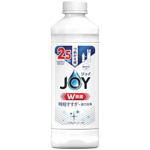 P&G　ジョイ　W除菌　食器用洗剤　さわやか微香　詰め替え　325mL