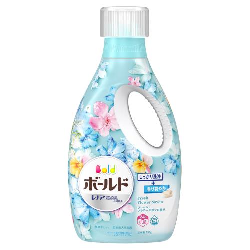 P&G　ボールド　レノア超消臭　フレッシュフラワーサボン　本体　750g