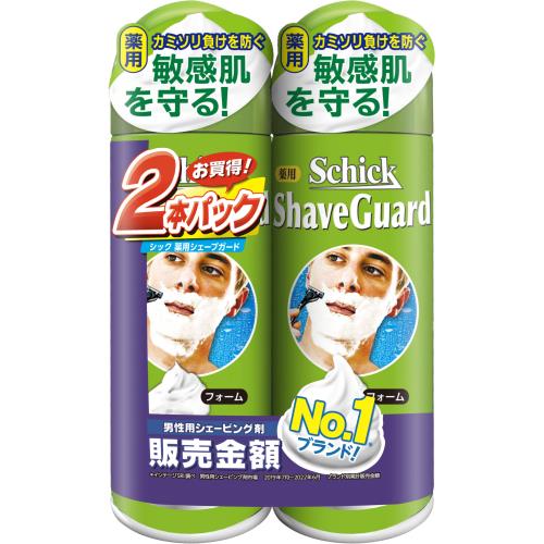 シック　薬用シェーブガードシェービングダブルパック