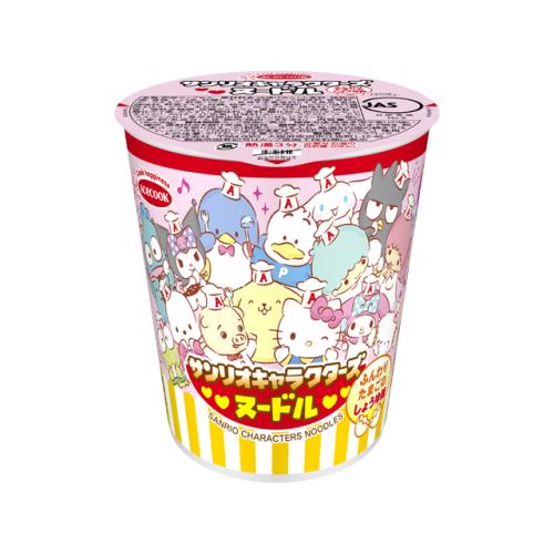 エースコック　サンリオキャラクターズヌードルしょうゆ味　56g×12個セット