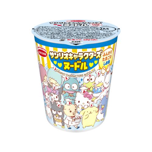 エースコック　サンリオキャラクターズヌードルしお味　57g×12個セット