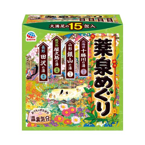 アース製薬　薬泉めぐり　15包