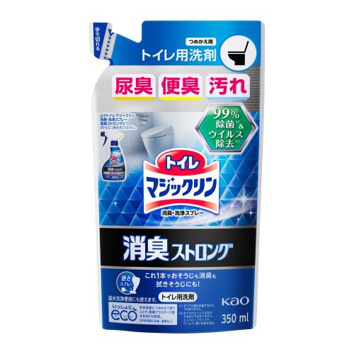 花王　トイレマジックリン消臭・洗浄スプレー　消臭ストロング　つめかえ用　350ml