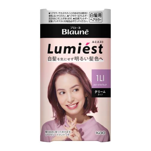 花王　ブローネ　ルミエスト　ヘアカラー　1LI　スイートライラック　108g