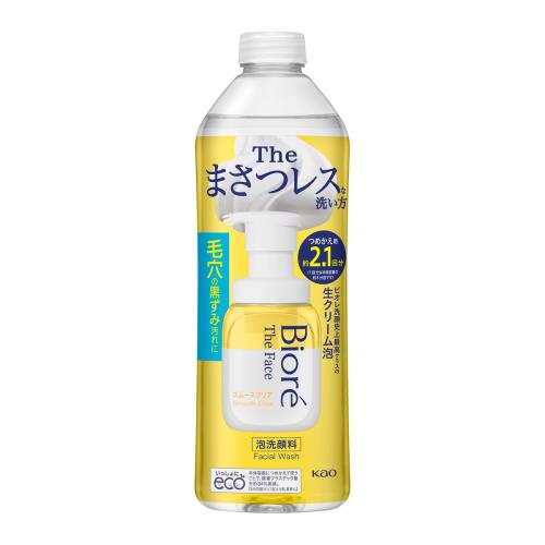 花王　ビオレ　ザフェイス　泡洗顔料　スムースクリア　つめかえ用　340ml【11月5日までの期間特売】