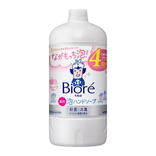 花王　ビオレu　泡ハンドソープ　フルーツ　詰替　大容量　770ml