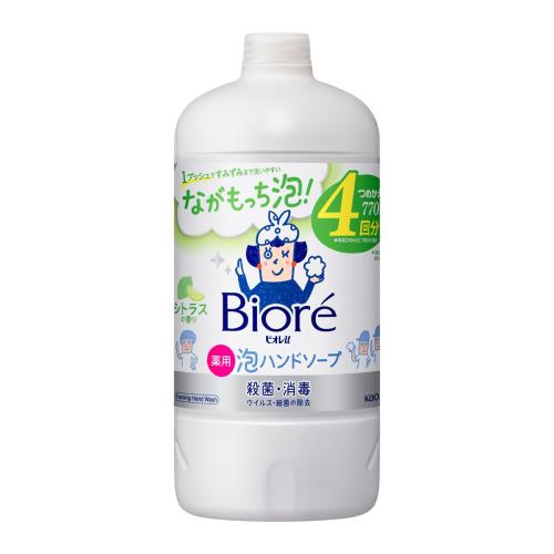 花王　ビオレu　泡ハンドソープ　シトラス　詰替　大容量　770ml