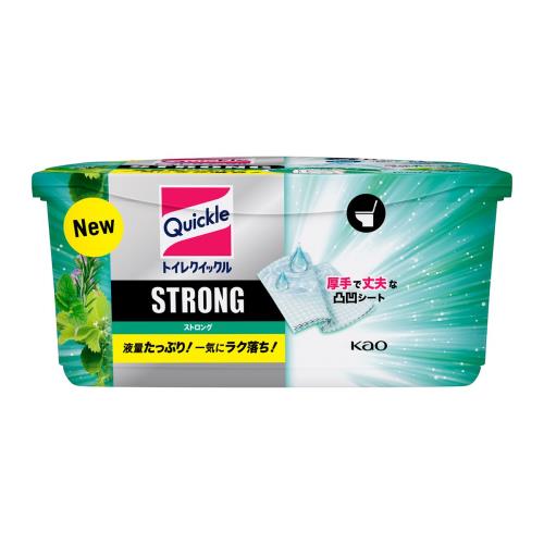 花王　トイレクイックル　ストロングハーブ容器入　8枚
