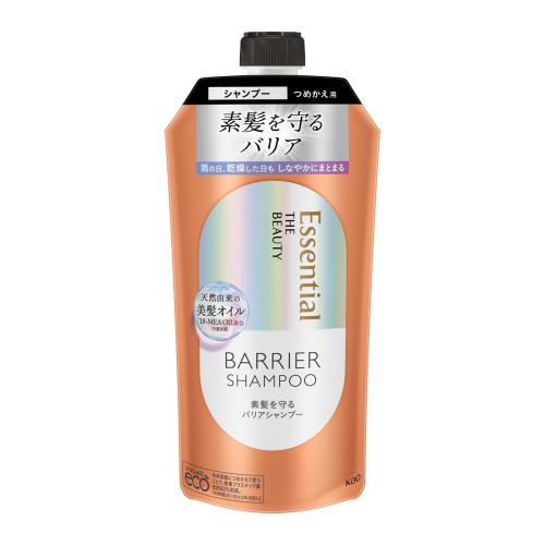 花王　エッセンシャル　ザビューティ　バリアシャンプー詰替　340ml