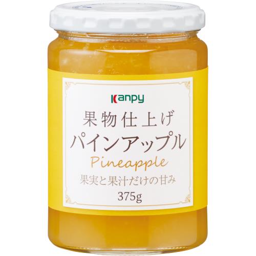 加藤産業　カンピー　果物仕上げパインアップル　375g×3個セット