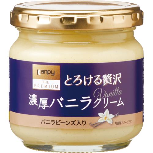 加藤産業　カンピー　ザ・プレミアム　とろける贅沢濃厚バニラクリーム　150g×6個セット