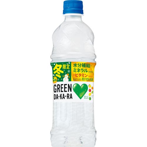 サントリー　グリーンダカラゆず味　600ml×24個セット【4月30日までの期間特売】