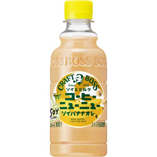 サントリー　クラフトボス　ニューニューソイバナナオレ　300ml×24個セット