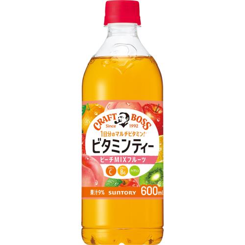 サントリー　クラフトボス　ビタミンティー　600ml×24個セット【1月7日までの期間特売】