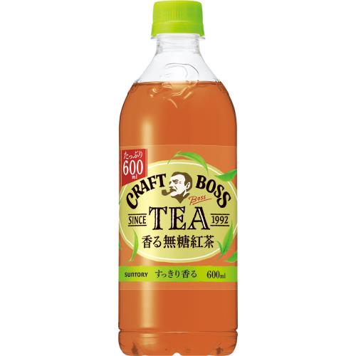 サントリー　クラフトボス　TEA香る無糖紅茶　600ml×24個セット