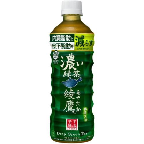 コカ・コーラ　綾鷹濃い緑茶　525ml×24個セット