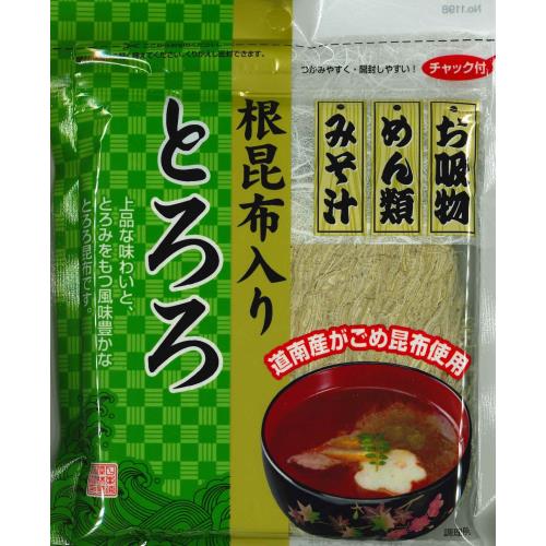 日東海藻　根昆布入りとろろ　25g×10個セット