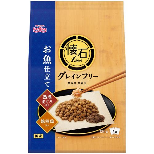 ペットライン　懐石　グレインフリー　まぐろ鶏　650g