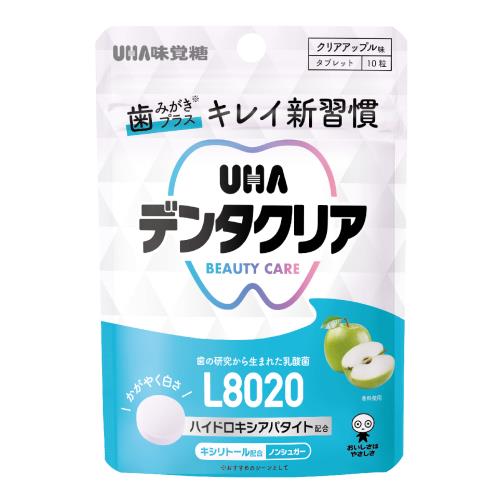 UHA味覚糖　デンタクリアタブレットクリアアップル　10粒