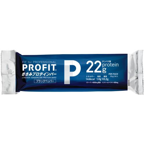 丸善　PROFIT　ささみプロテインバー　ブラックペッパー　65g2本入り