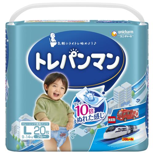 ユニチャーム　トレパンマンブルーL　20枚×6個セット