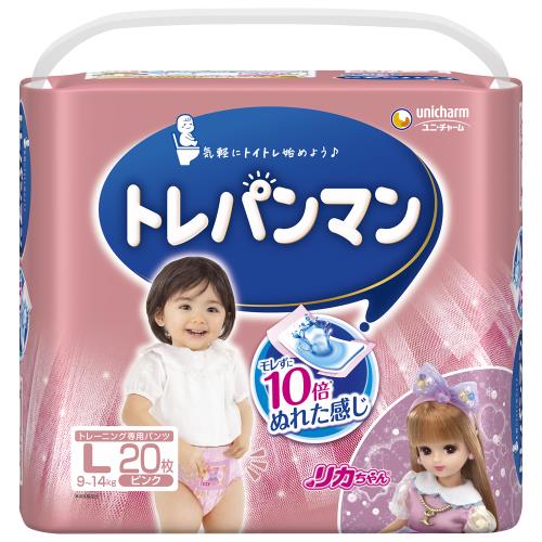 ユニチャーム　トレパンマンピンクL　20枚×6個セット