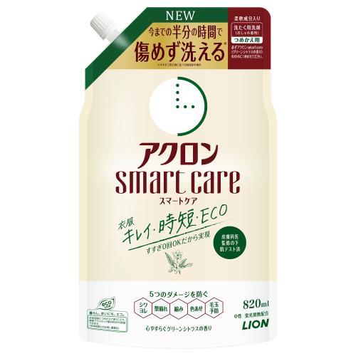 ライオン　アクロンスマートケアグリーンシトラス替え　820ML【7月2日までの期間特売】