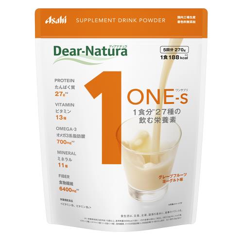 アサヒグループ食品　ディアナチュラ　ワンサプリグレープフルーツヨーグルト味　270G　