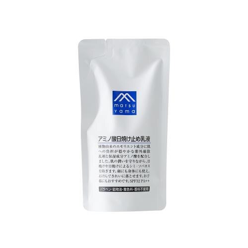 松山油脂　Mマーク　アミノ酸日焼け止め乳液詰替