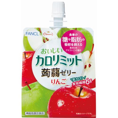 たらみ　カロリミット蒟蒻ゼリーりんご　150g×6個セット