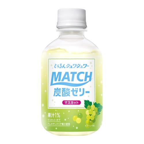 大塚食品　マッチ炭酸ゼリー　マスカット　260g×24個セット