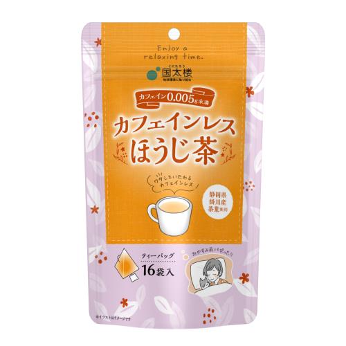 国太楼　国太楼　カフェインレスほうじティーバック16パック　28.8g×6個セット