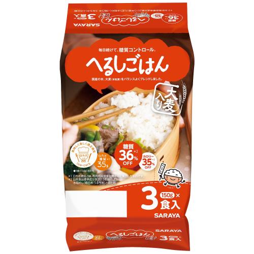 サラヤ　へるしごはん　150g×3食×4個セット