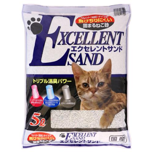 トップバリュ　ペレットタイプ　固まるネコ砂　5L×4個セット