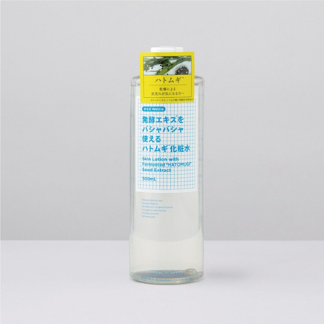 からだWelcia 発酵エキスをバシャバシャ使えるハトムギ化粧水 500mL