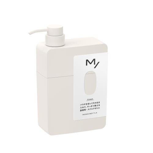 ボトルワークス　M/モノボトルスクエアクリーム【ボーナスTポイント90ポイント】