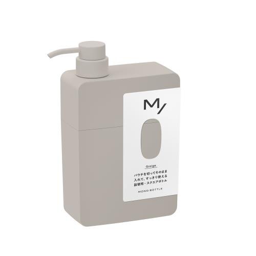 ボトルワークス　M/モノボトルスクエアグレージュ【ボーナスTポイント90ポイント】