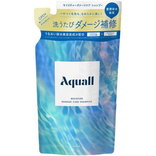 Iーne　アクオル　Aquall　モイスチャーダメージケアシャンプー詰替　400ml【エコ活ポイントとしてTポイント3倍】※12月3日まで