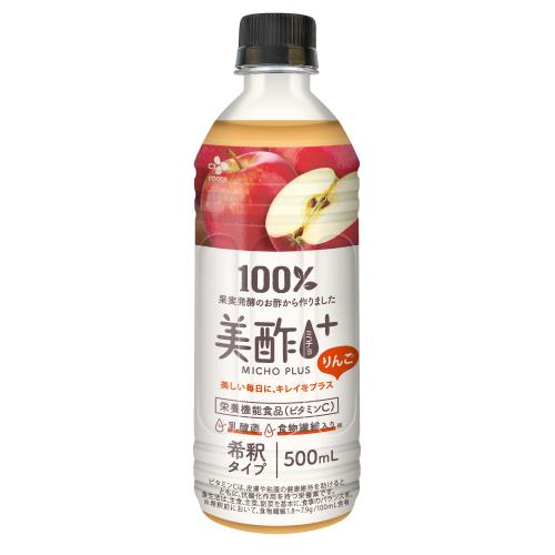 CJFJ　美酢　プラスりんご　500ml