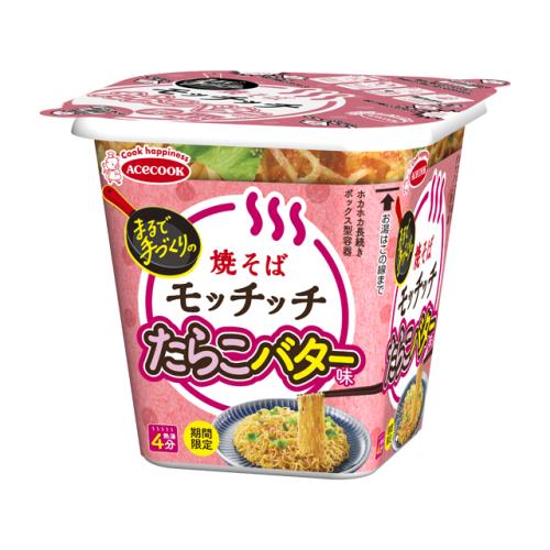 エースコック　たらこバター味焼そばモッチッチ　94g×12個セット