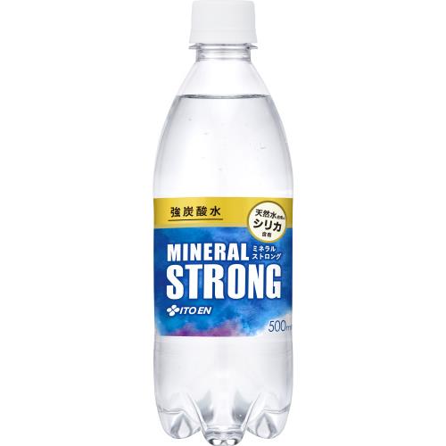 伊藤園　強炭酸水　ミネラルSTRONG　500ml×24個セット