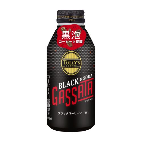 伊藤園　タリーズ　BLACK&SODAガッサータ　370ml×24個セット