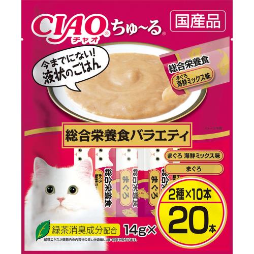 CIAO　ちゅ〜る　総合栄養食バラエティ　20本