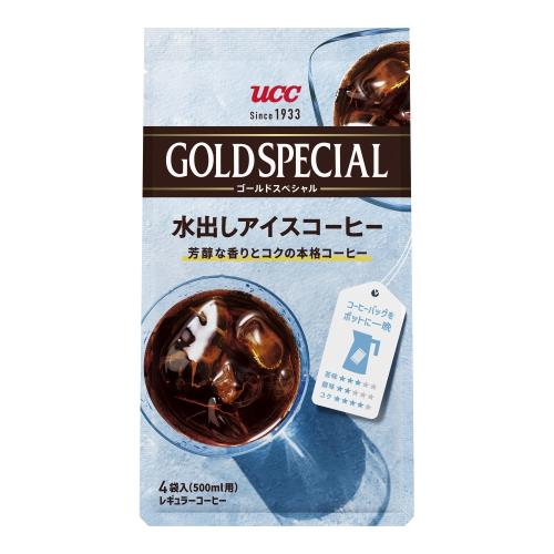 上島珈琲　UCC　ゴールドスペシャル　コーヒーバッグ　水出しアイスコーヒー　4袋入×6個セット
